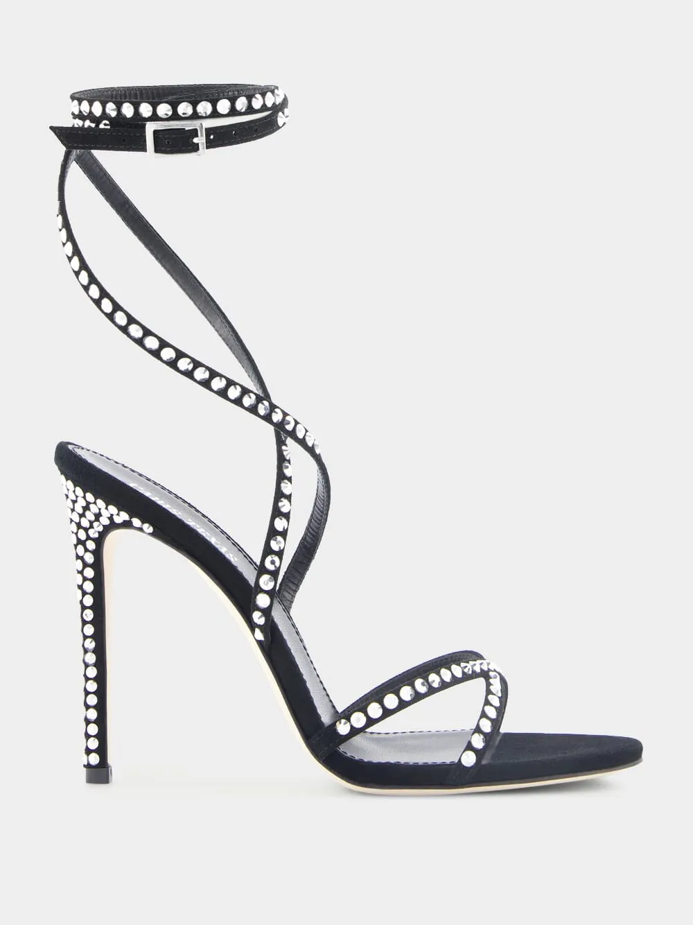 Holly Zoe 105mm Leather Sandals