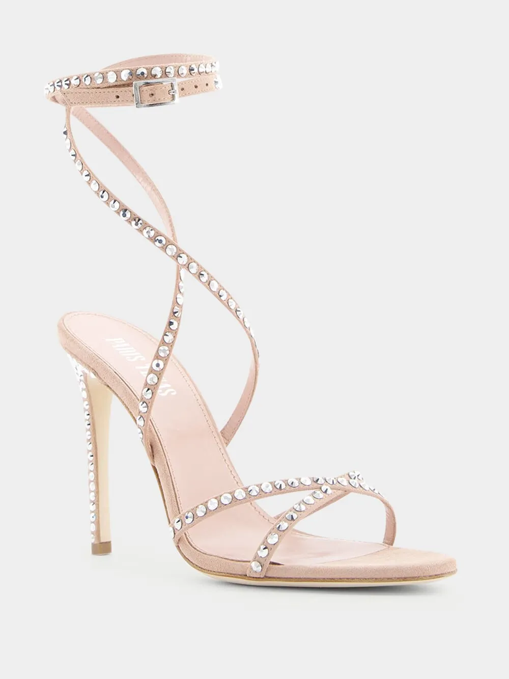 Holly Zoe Pink 105mm Leather Sandals
