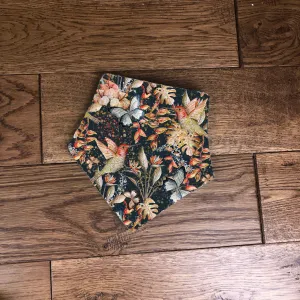 Hummingbird flutters bandana dribble bib