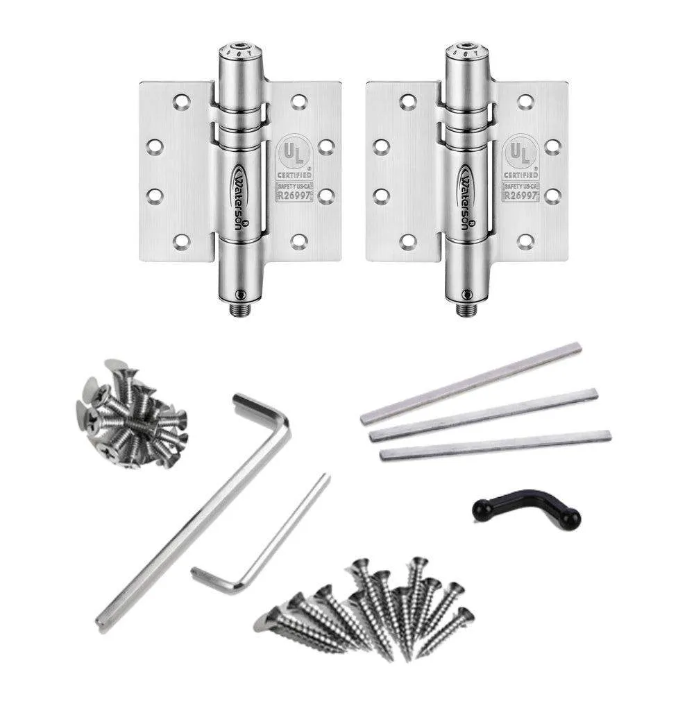Hydraulic Door Hinges | Interior Half Door | SS304 | K51M-450-B2 | 2 Pack