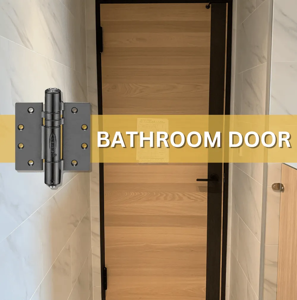 Hydraulic Door Hinges | Interior Half Door | SS304 | K51M-450-B2 | 2 Pack