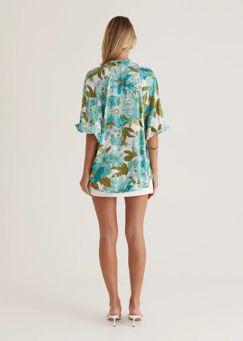Imogen Blouse - Amaya Green