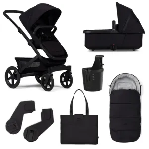 Joolz Geo3 Classic Bundle - Space Black with Cybex Cloud T i-Size Car Seat and Base T