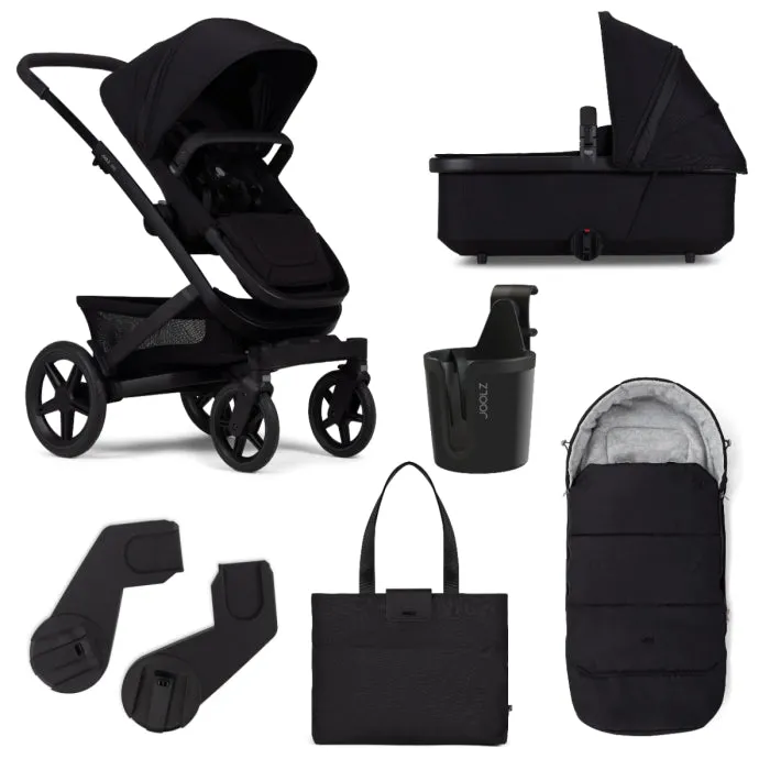 Joolz Geo3 Classic Bundle - Space Black with Cybex Cloud T i-Size Car Seat and Base T