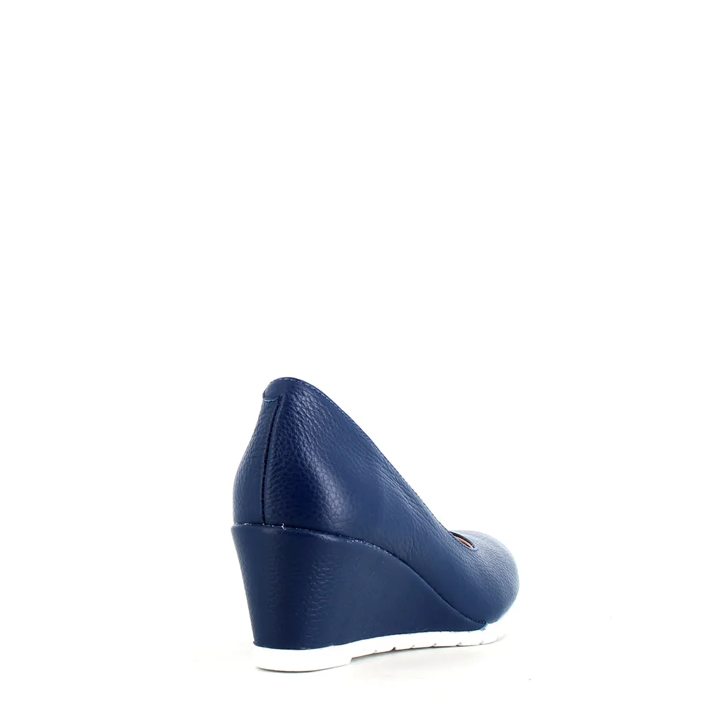 Jose Saenz Classic Wedge Navy