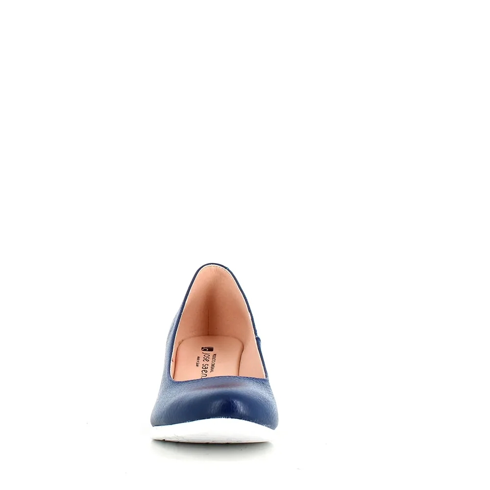 Jose Saenz Classic Wedge Navy