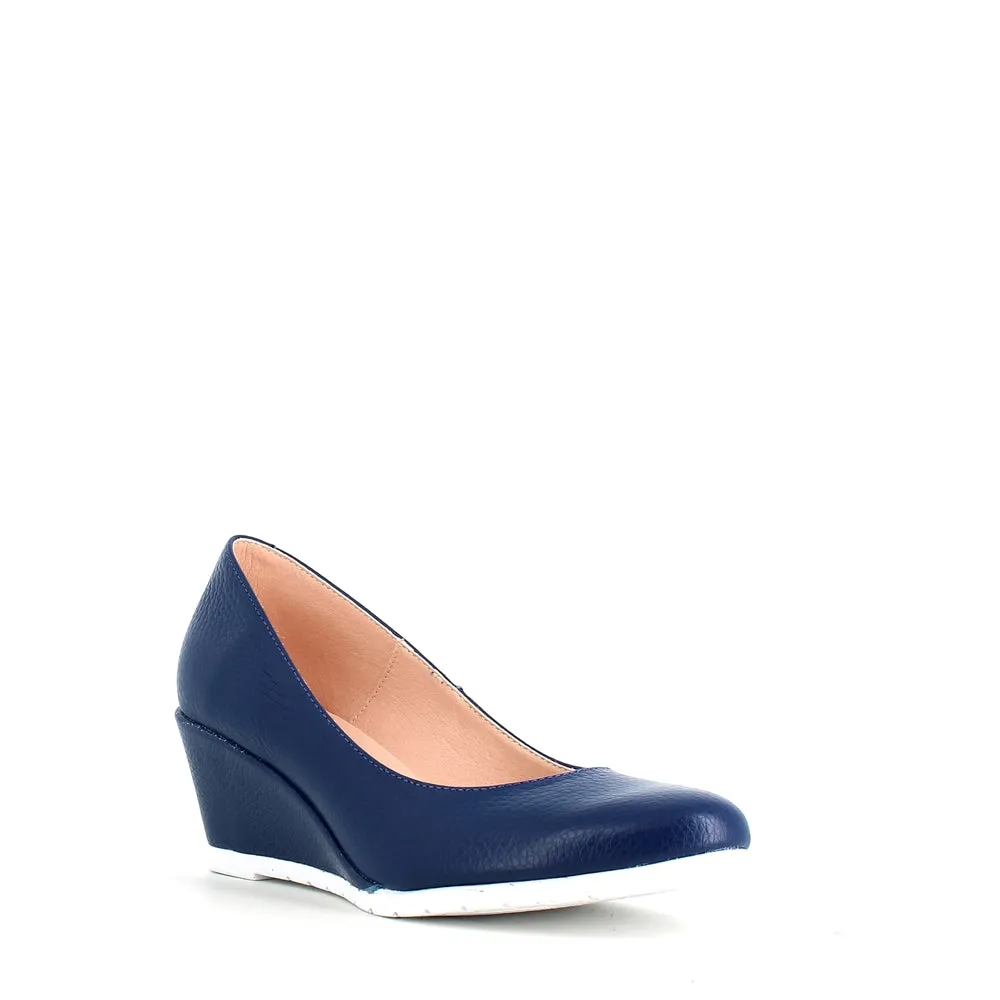 Jose Saenz Classic Wedge Navy