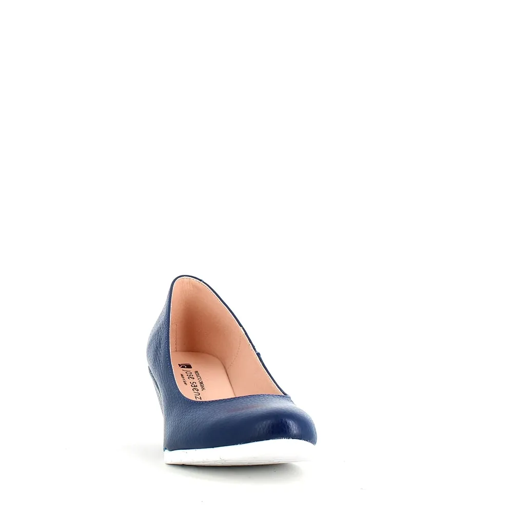 Jose Saenz Classic Wedge Navy
