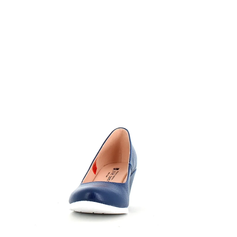 Jose Saenz Classic Wedge Navy