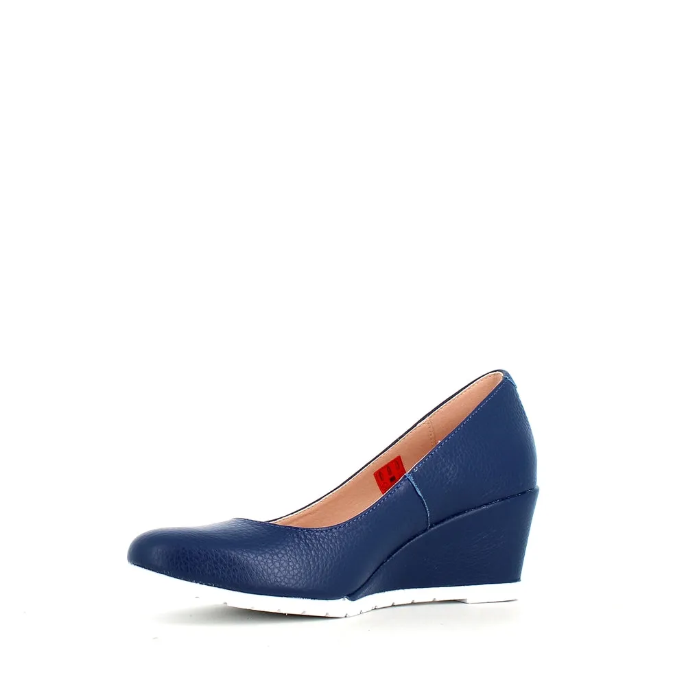 Jose Saenz Classic Wedge Navy