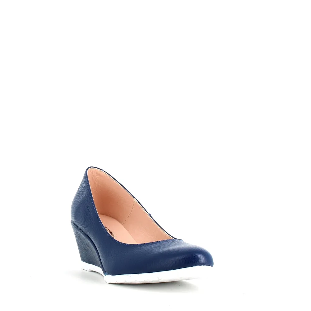 Jose Saenz Classic Wedge Navy