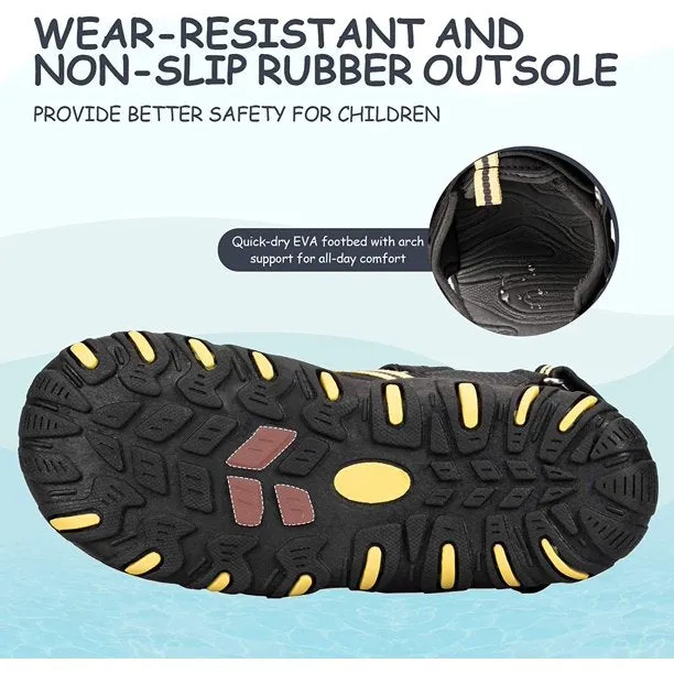 K Komforme Little Boys and Girls Athletic Sandals Sports Sandals Sizes 11-3.5