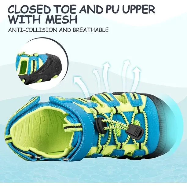 K Komforme Little Boys and Girls Athletic Sandals Sports Sandals Sizes 11-3.5