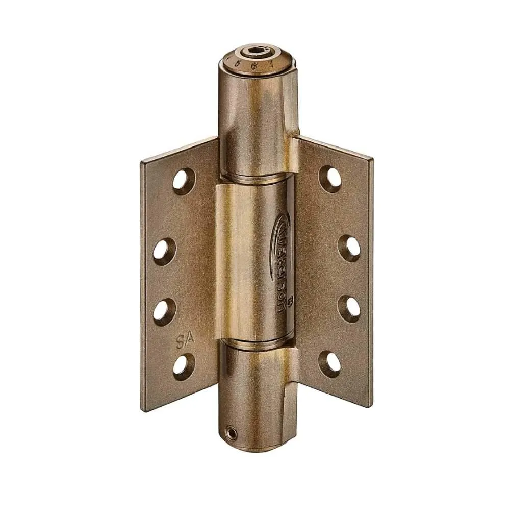 K51M-400-D3 | Heavy Duty Hydraulic Hybrid Self Closing Hinge with Hold Open | 4” x 4” | 304 Stainless Steel | 3 Pack