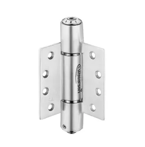 K51M-400-D3 | Heavy Duty Hydraulic Hybrid Self Closing Hinge with Hold Open | 4” x 4” | 304 Stainless Steel | 3 Pack