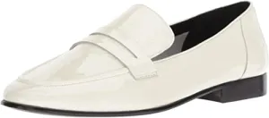 Kate Spade New York Women's Genevieve Loafer, Off White Crinkle Patent, 8 M US