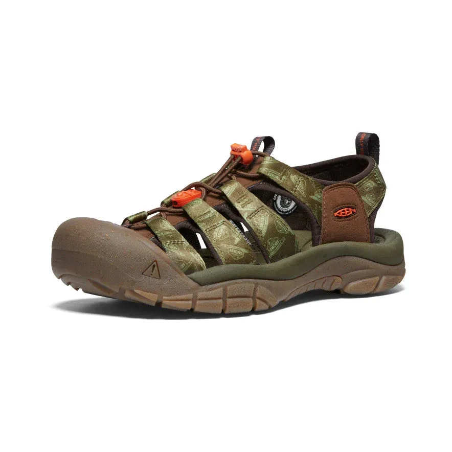 KEEN MEN'S NEWPORT RETRO - SMOKEY BEAR/MILITARY OLIVE