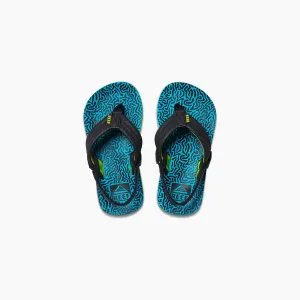 Kid's Little Ahi Sandal - Blue Coral