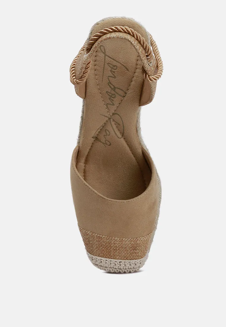 Lace-Up Crochet Espadrilles By RAG