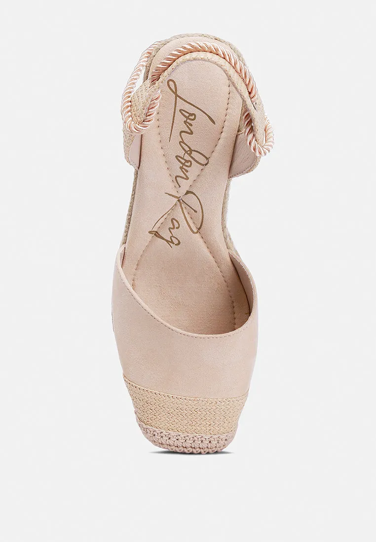Lace-Up Crochet Espadrilles By RAG