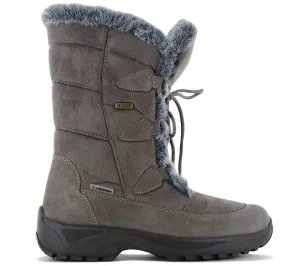 Lackner Kitzbühel Renate TX - Damen Winter Stiefel mit integrierten Spikes 7606 Taupe