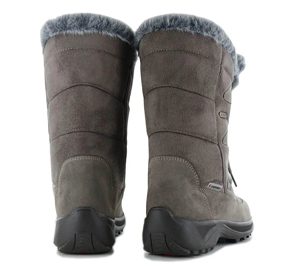 Lackner Kitzbühel Renate TX - Damen Winter Stiefel mit integrierten Spikes 7606 Taupe