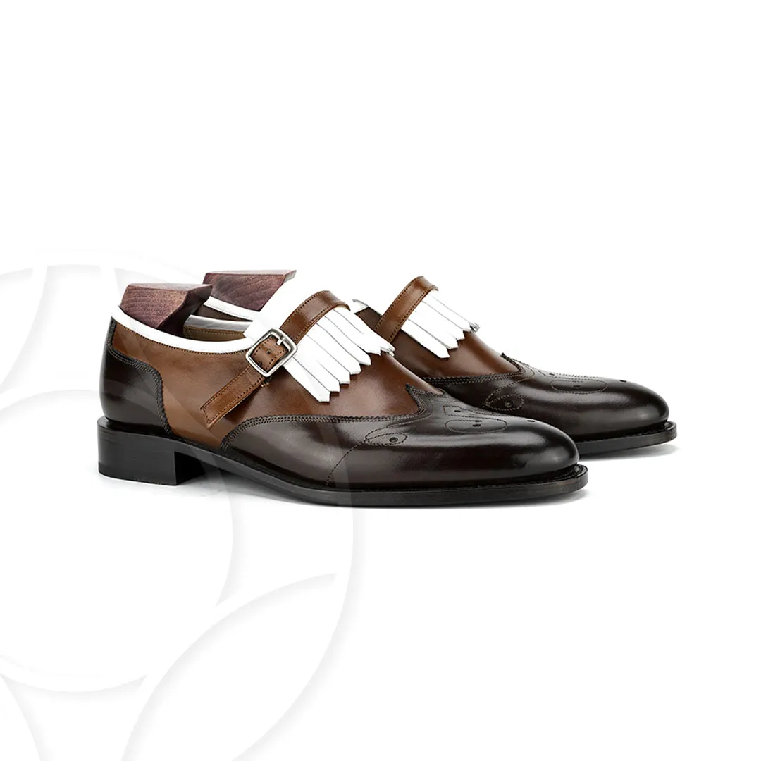 LATHAM Premium Single Loafer Crafted in Hand Patina Leather