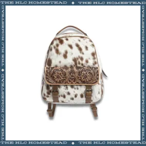 Leather And Hide Back Pack