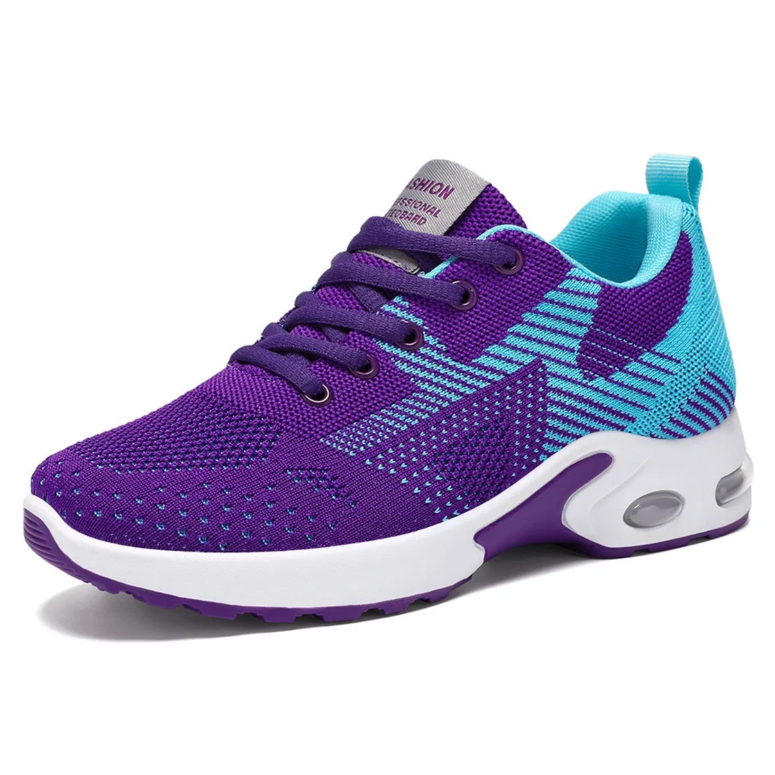Lightweight and Casual Women's Training Shoes with Modern Knitted Design