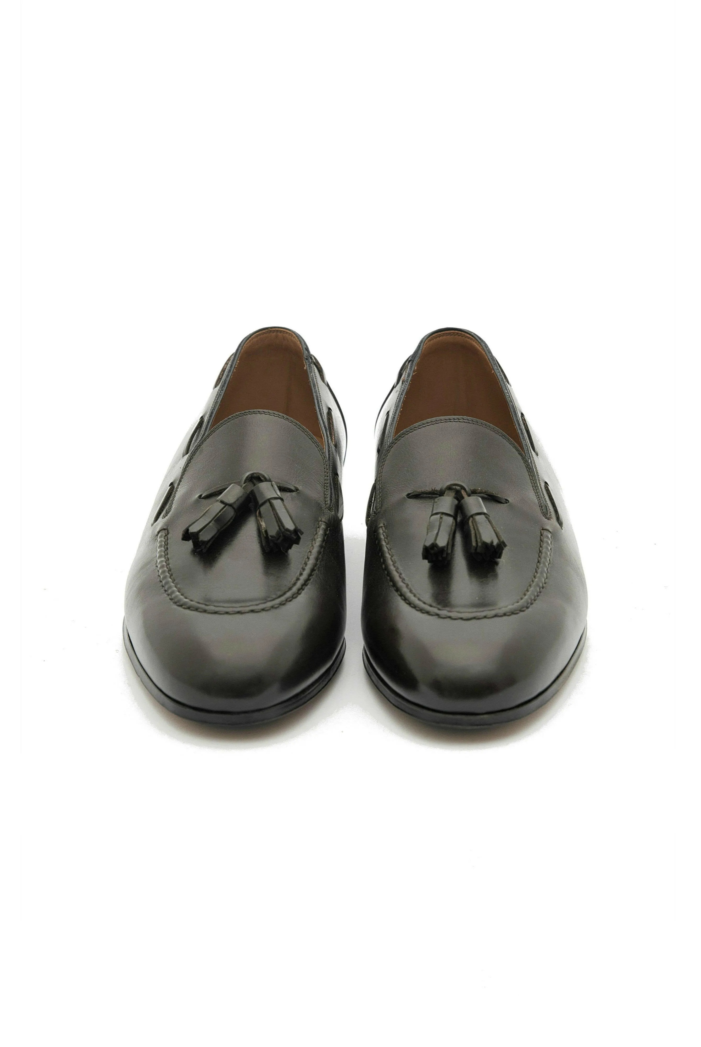 LOAFER WITH TASSELS FULL GRAIN CALF LEATHER BLAKE STITCHES