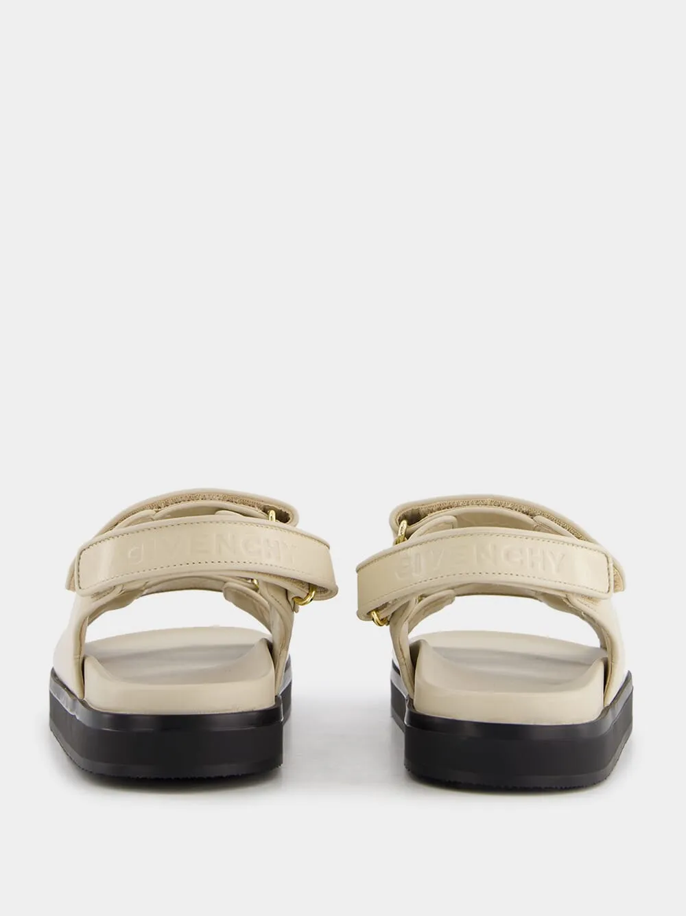 Logo Plaque Sandals