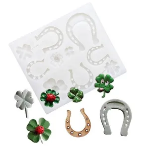 Luck of the Irish Fondant Silicone Mould