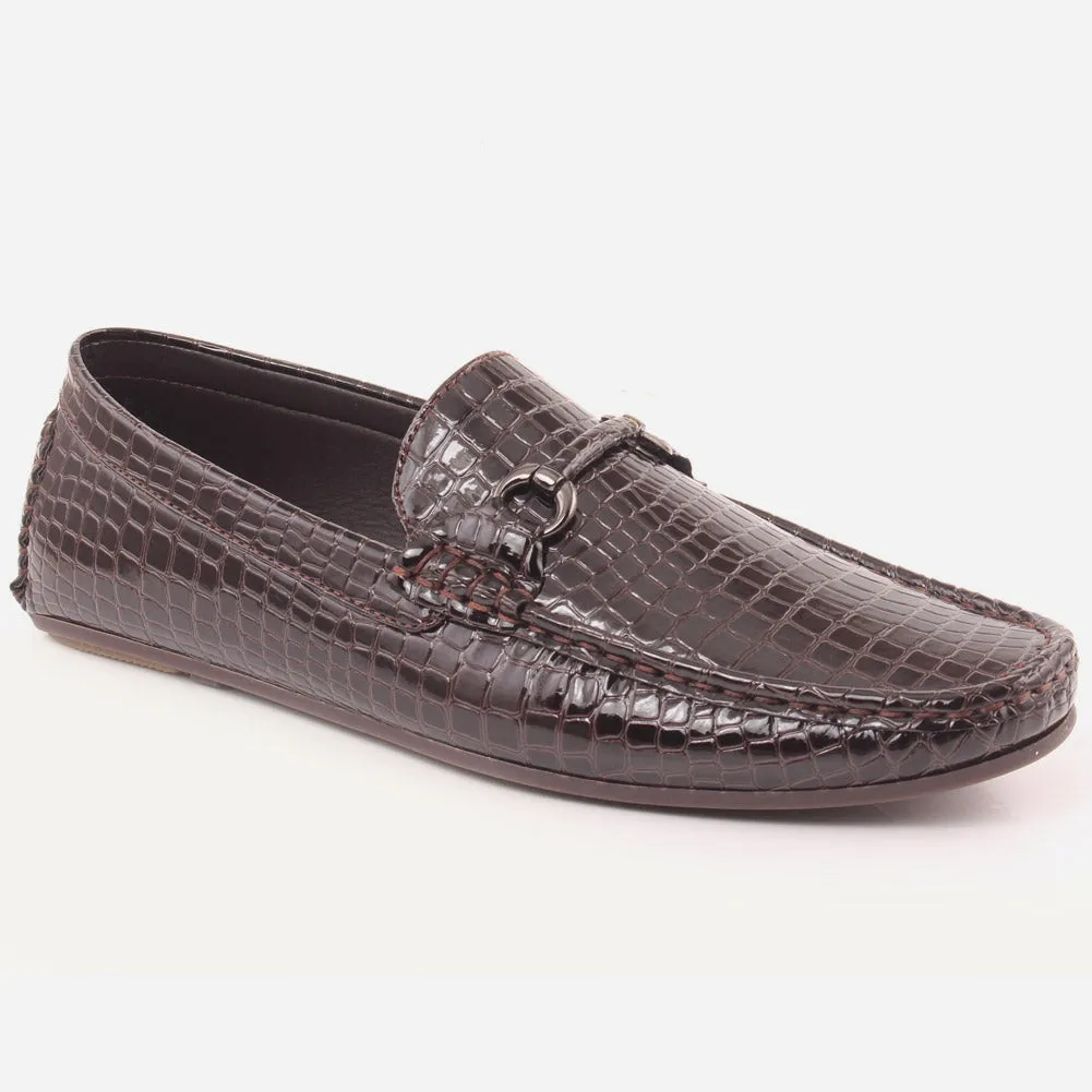 Men "TYGO" Patent Stylish Moccasins