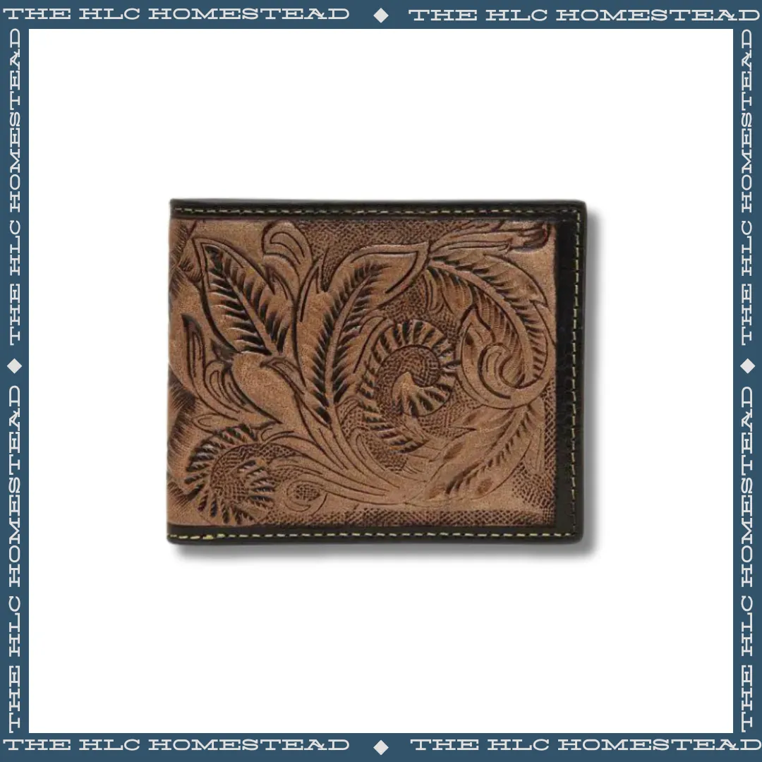 Men's Tooled Wallet