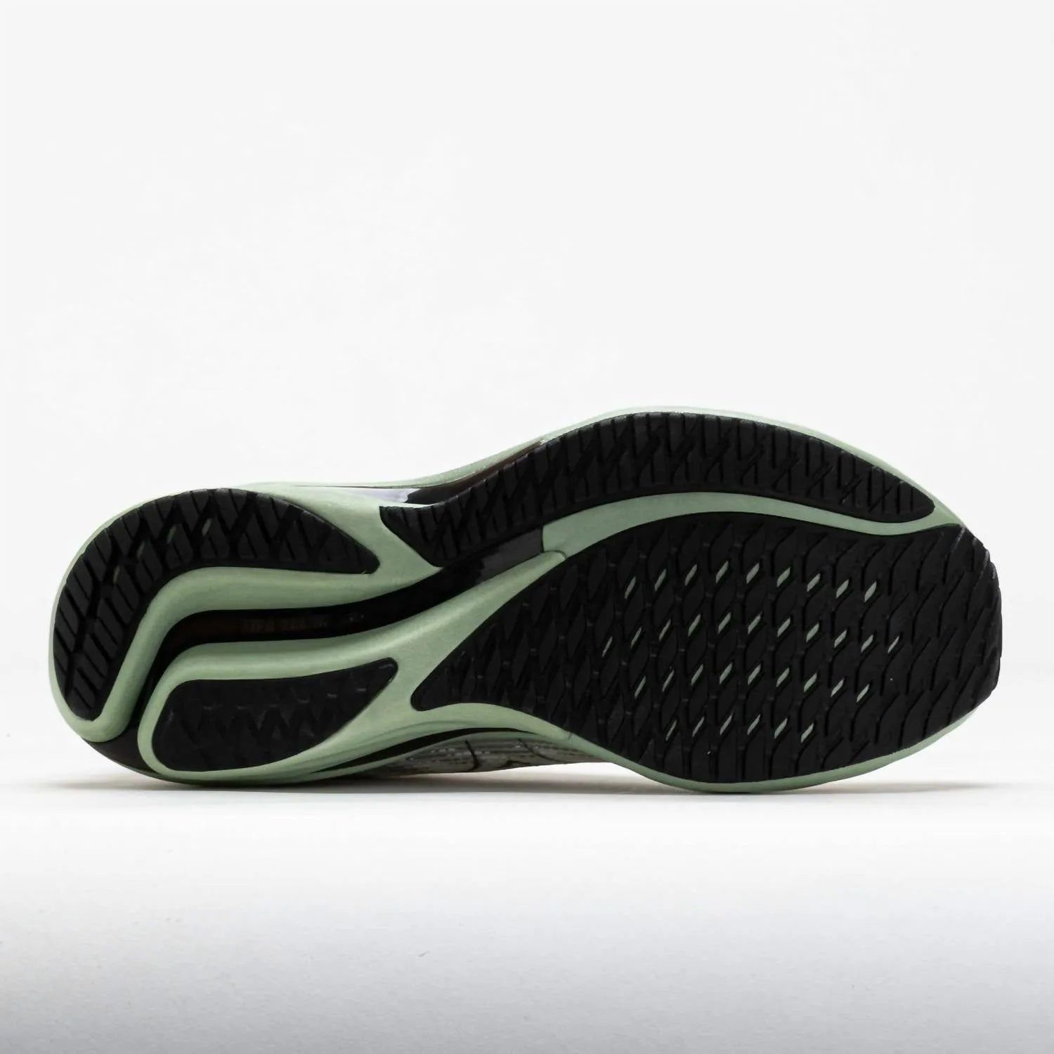 Men's Wave Rider 28 Sneakers In Snow White/frosty Green