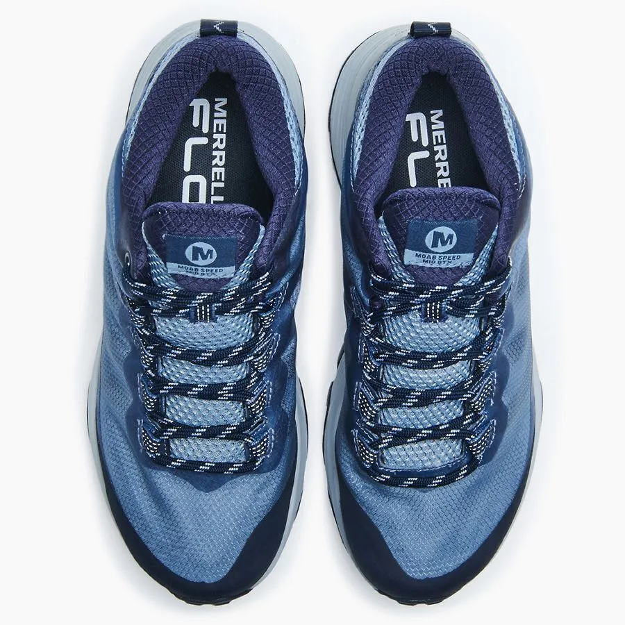 Merrell Women's Moab Speed Mid GORE-TEX Medium Width Navy TPU J135418