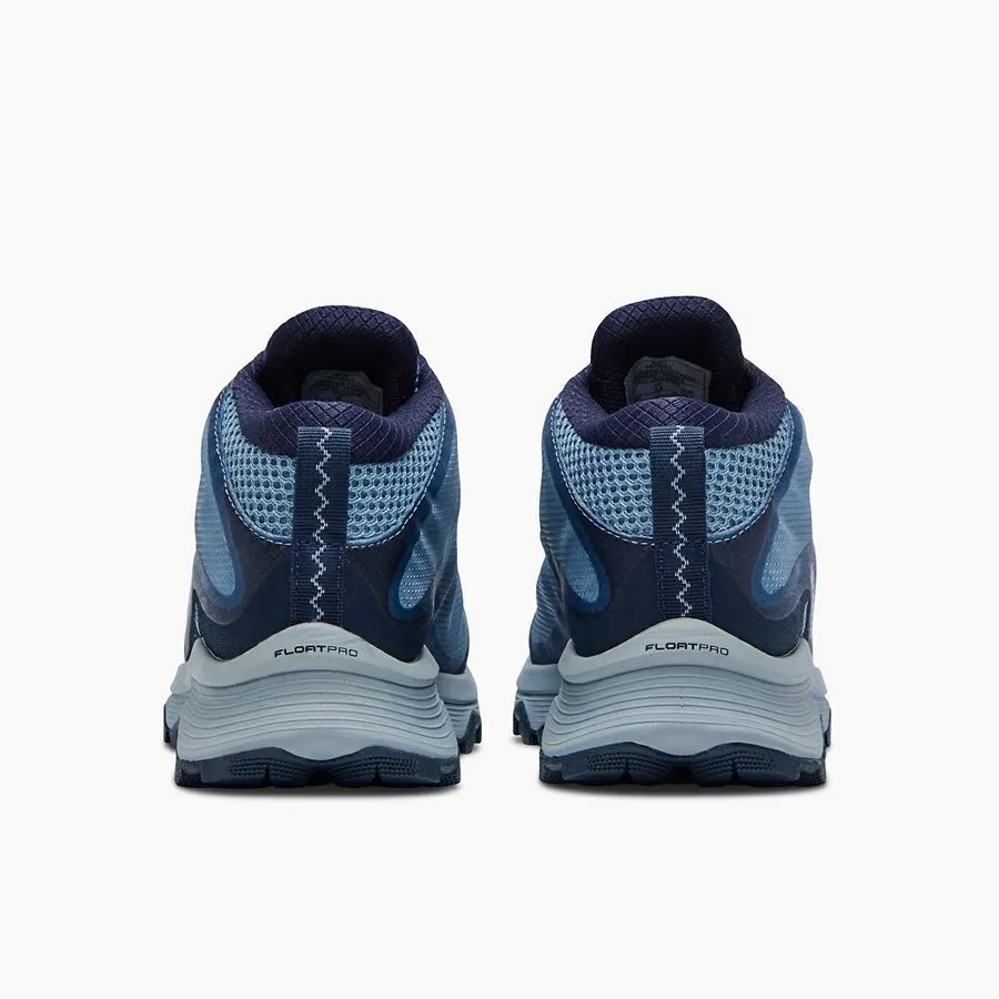 Merrell Women's Moab Speed Mid GORE-TEX Medium Width Navy TPU J135418