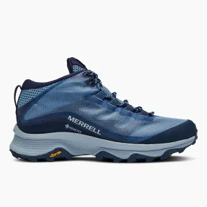 Merrell Women's Moab Speed Mid GORE-TEX Medium Width Navy TPU J135418