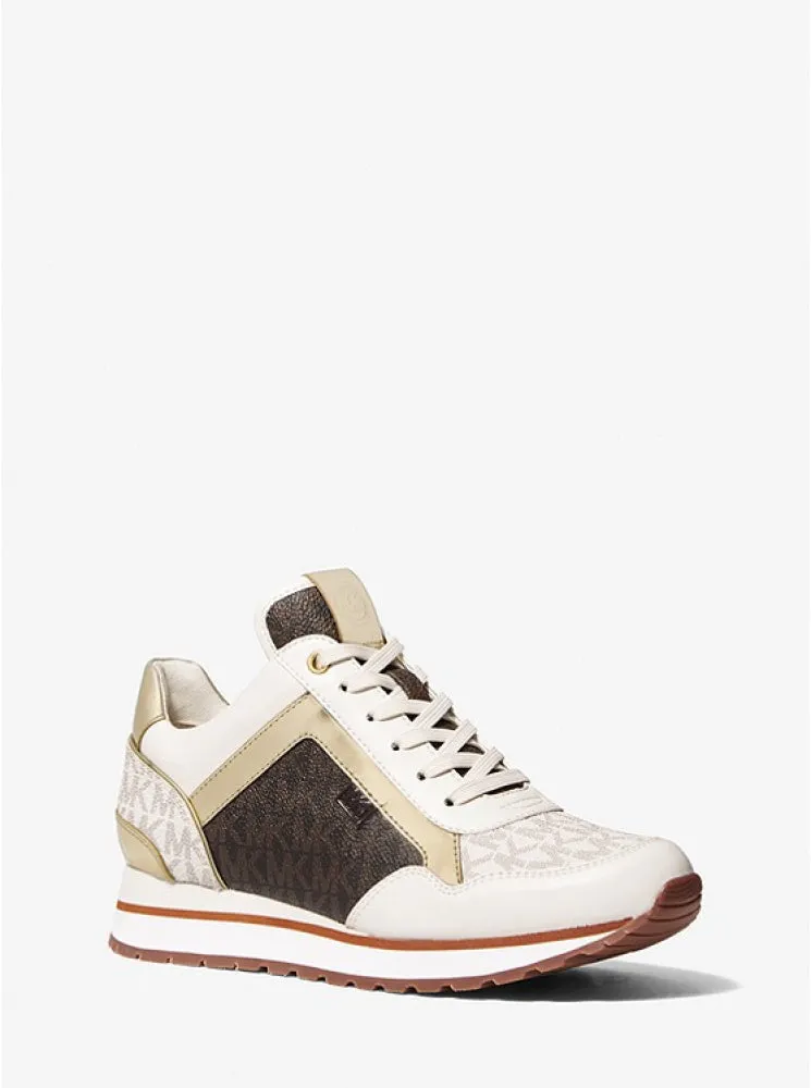 Michael Kors Maddy logo and two-tone maddy swords sneakers Size 8