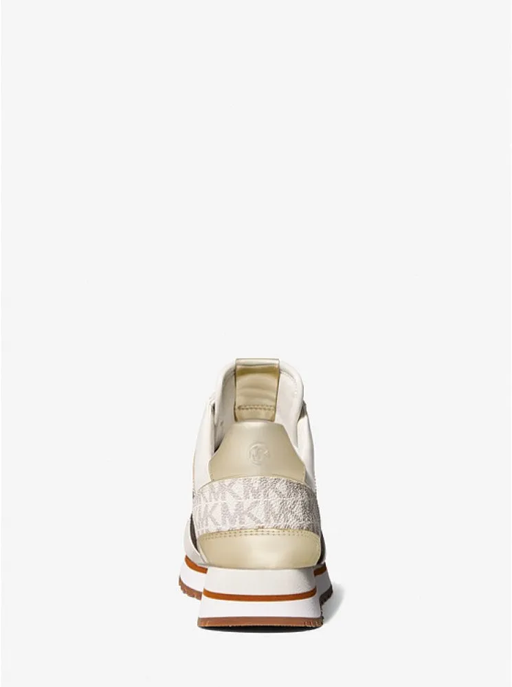 Michael Kors Maddy logo and two-tone maddy swords sneakers Size 8