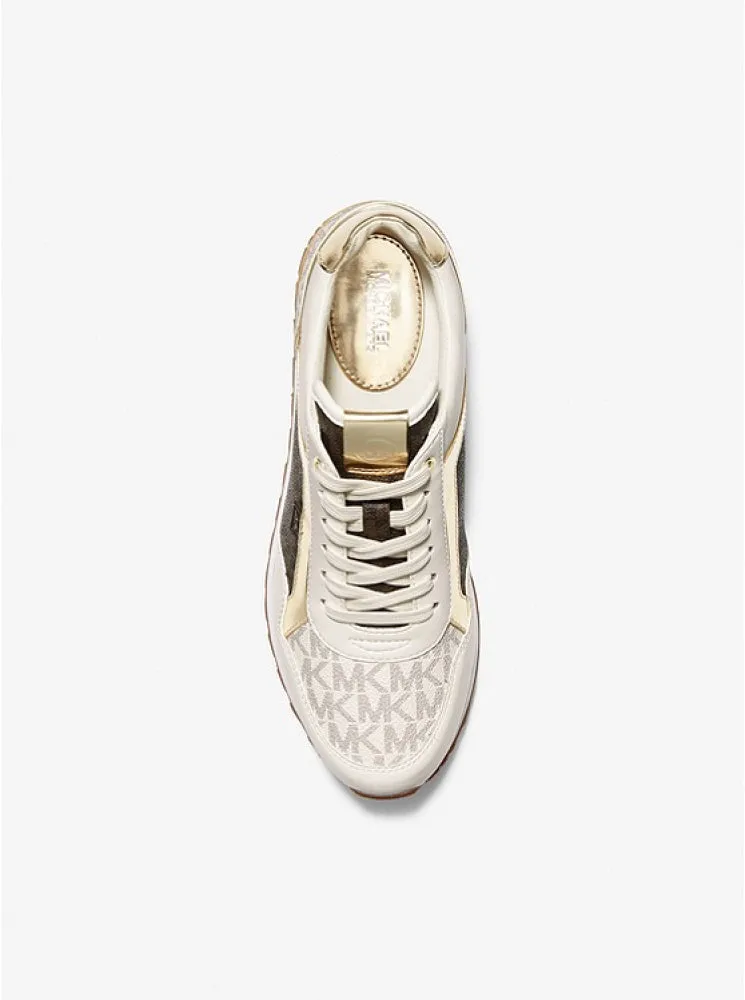 Michael Kors Maddy logo and two-tone maddy swords sneakers Size 8