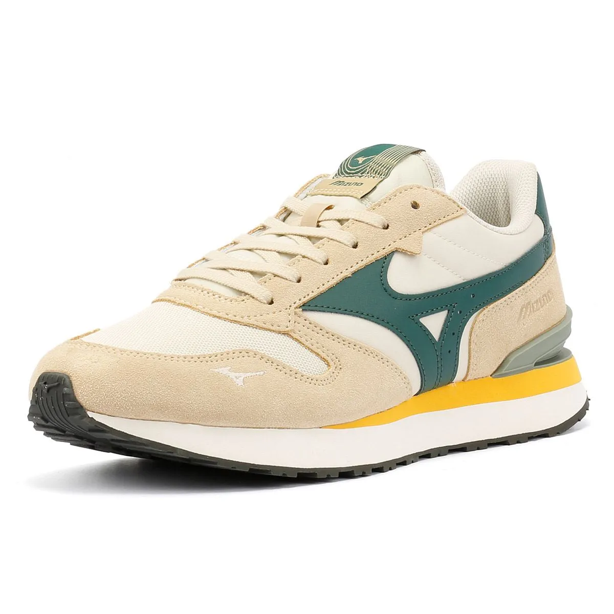 Mizuno RB87 Sand/Bistro Green Trainers
