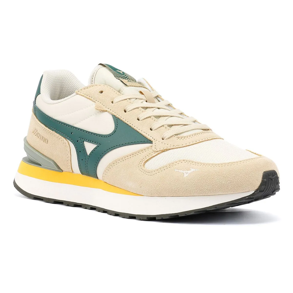 Mizuno RB87 Sand/Bistro Green Trainers