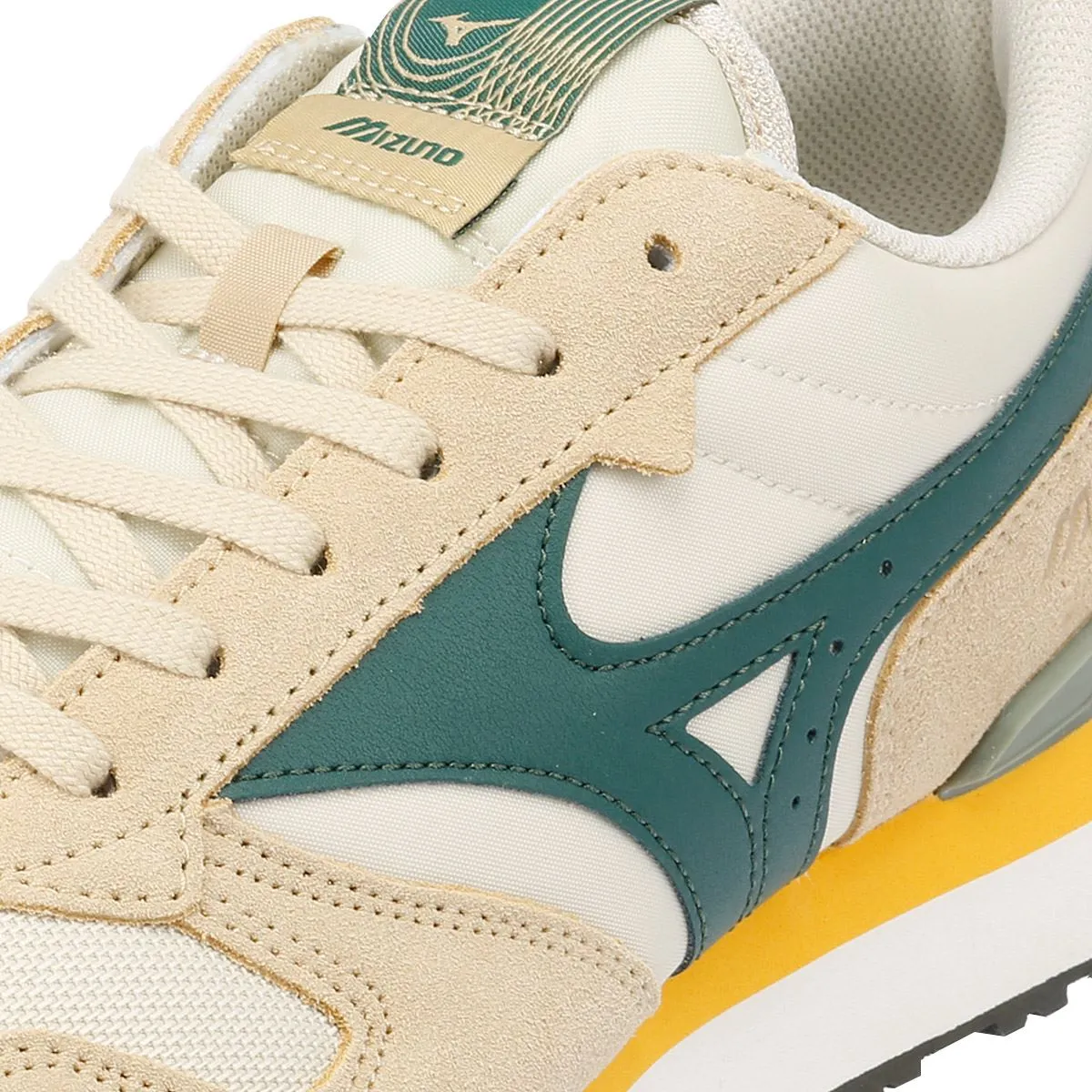 Mizuno RB87 Sand/Bistro Green Trainers
