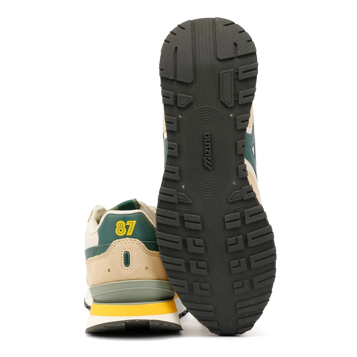 Mizuno RB87 Sand/Bistro Green Trainers