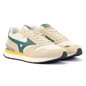 Mizuno RB87 Sand/Bistro Green Trainers