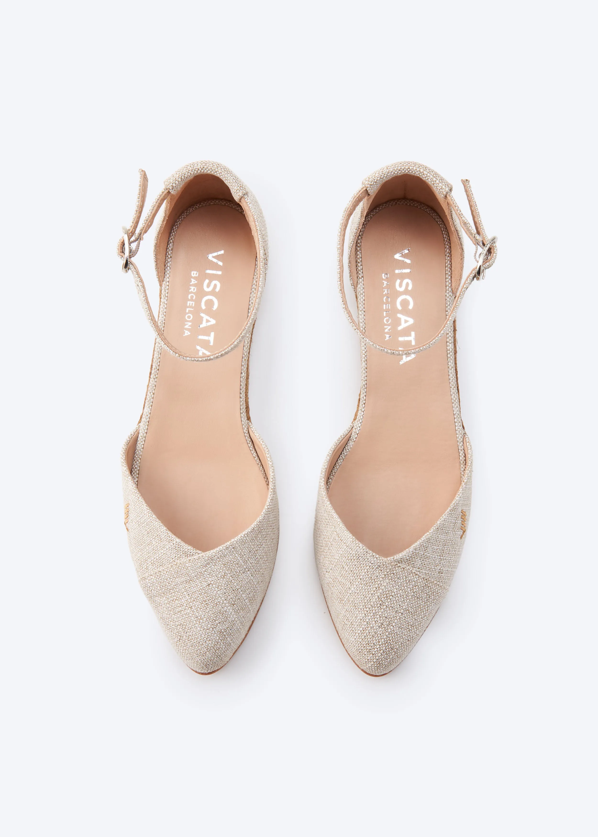 Montroig Limited Edition Canvas Espadrille Flats