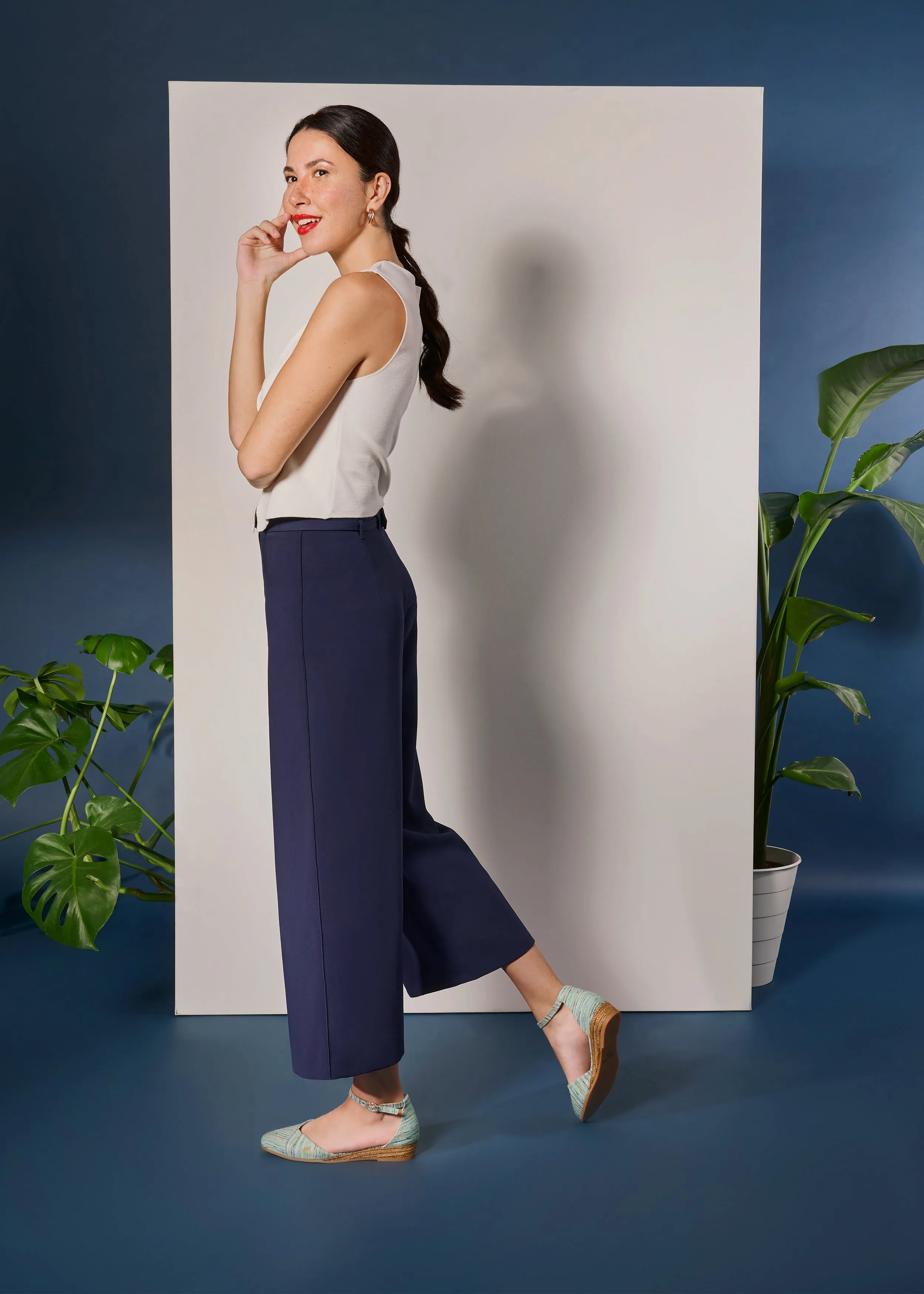 Montroig Limited Edition Canvas Espadrille Flats