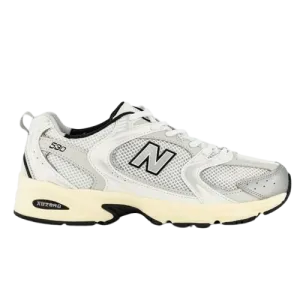 New Balance MR530TA - White with Silver Metallic and Black