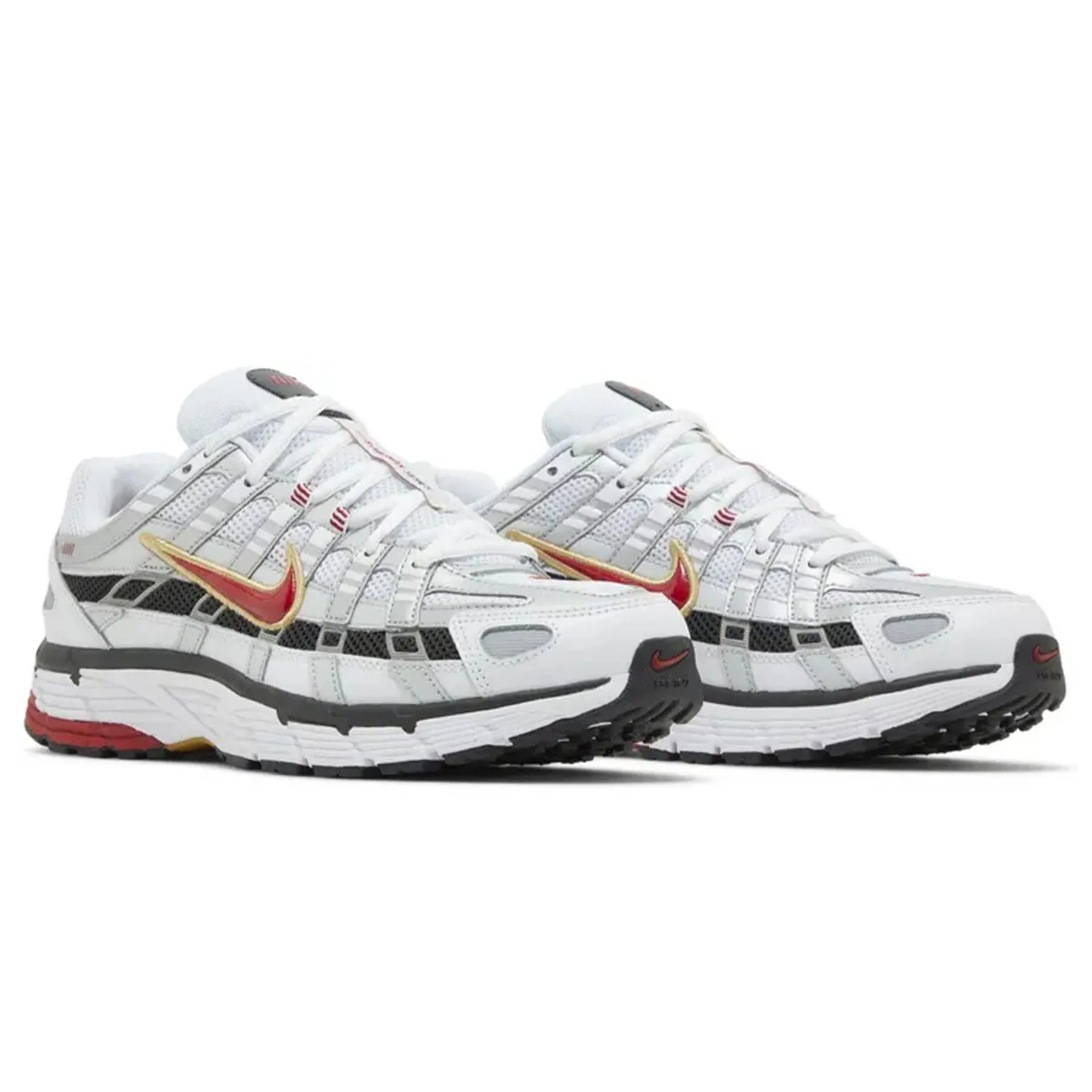 Nike P-6000 'Platinum Varsity Red'